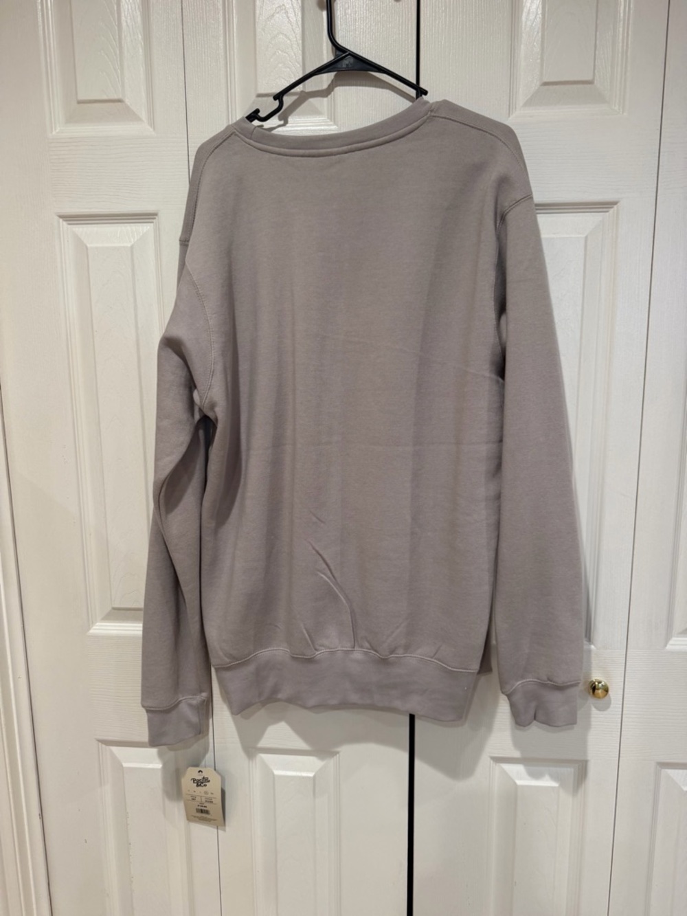 Dog Mom Crewneck Sweatshirt - Taupe by Treasure & Bond - Picture 3 of 6